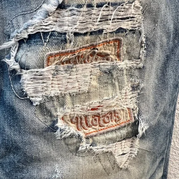 Affliction Men's Blake Distressed Jeans Sz: 35 - Picture 5 of 9